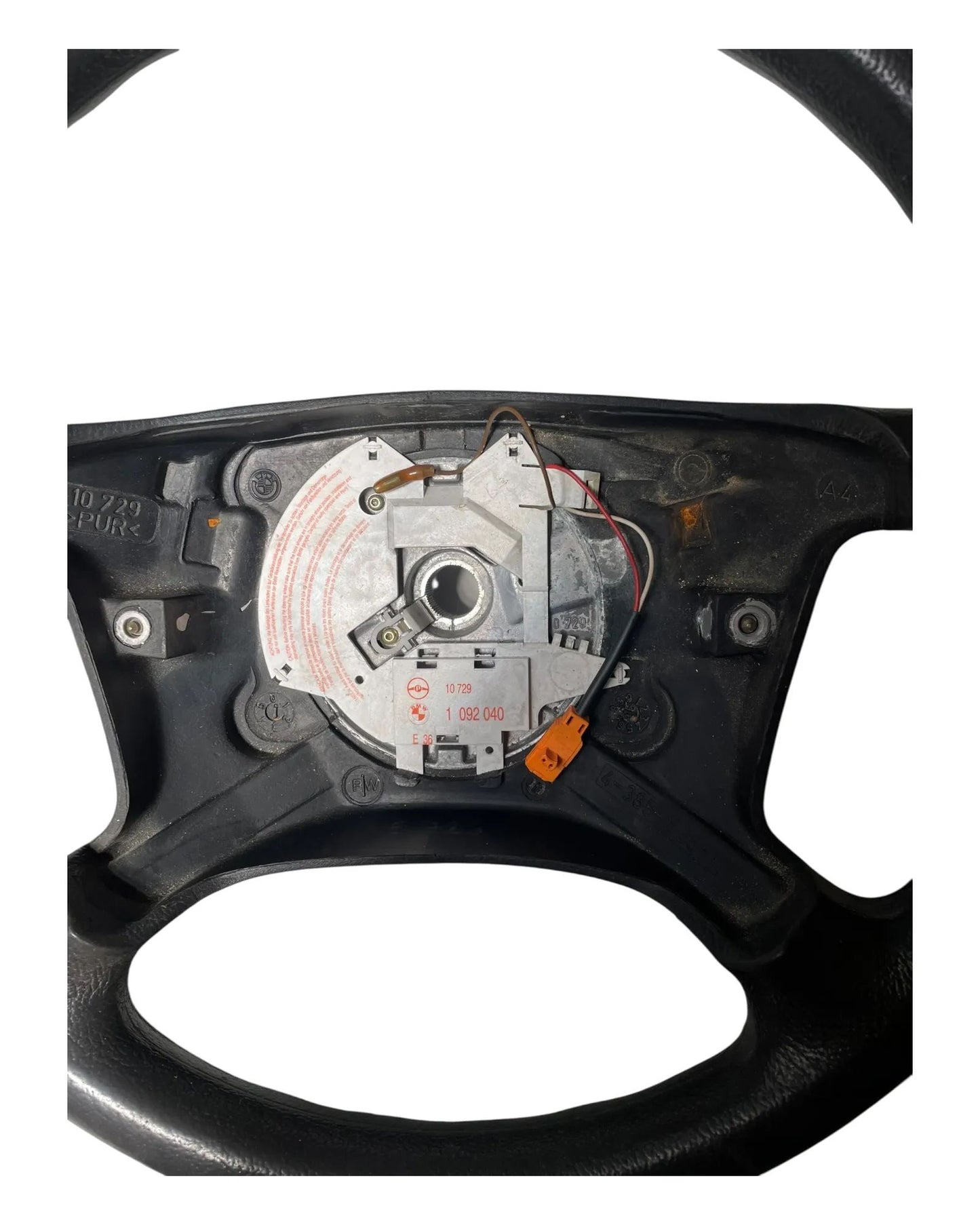 BMW E36 Lenkrad Lederlenkrad mit Schleifring 4385E361 1162111