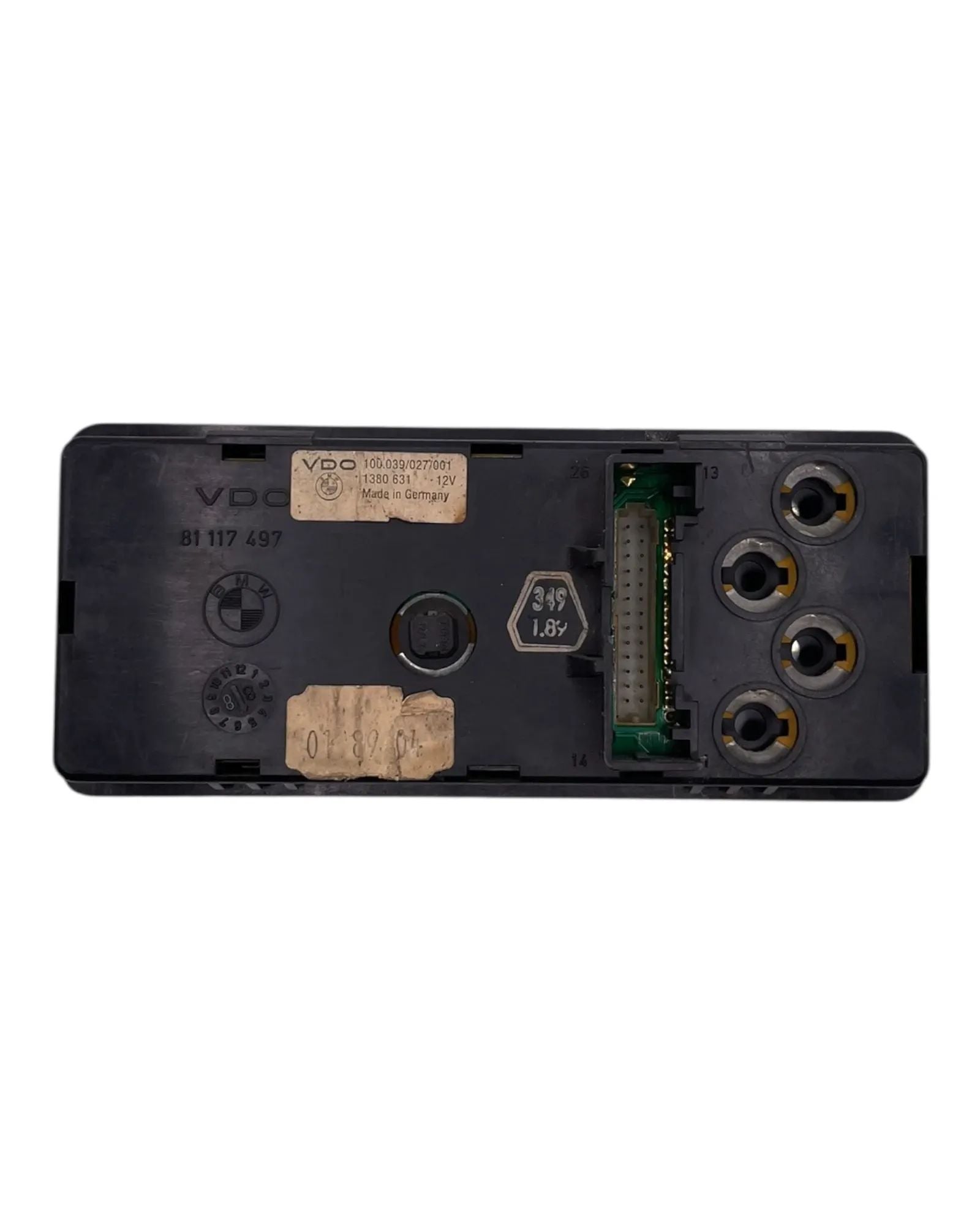 BMW 3er E30 Abfrageeinheit Kontrolleinheit Hauptkontrollgerät 1380631