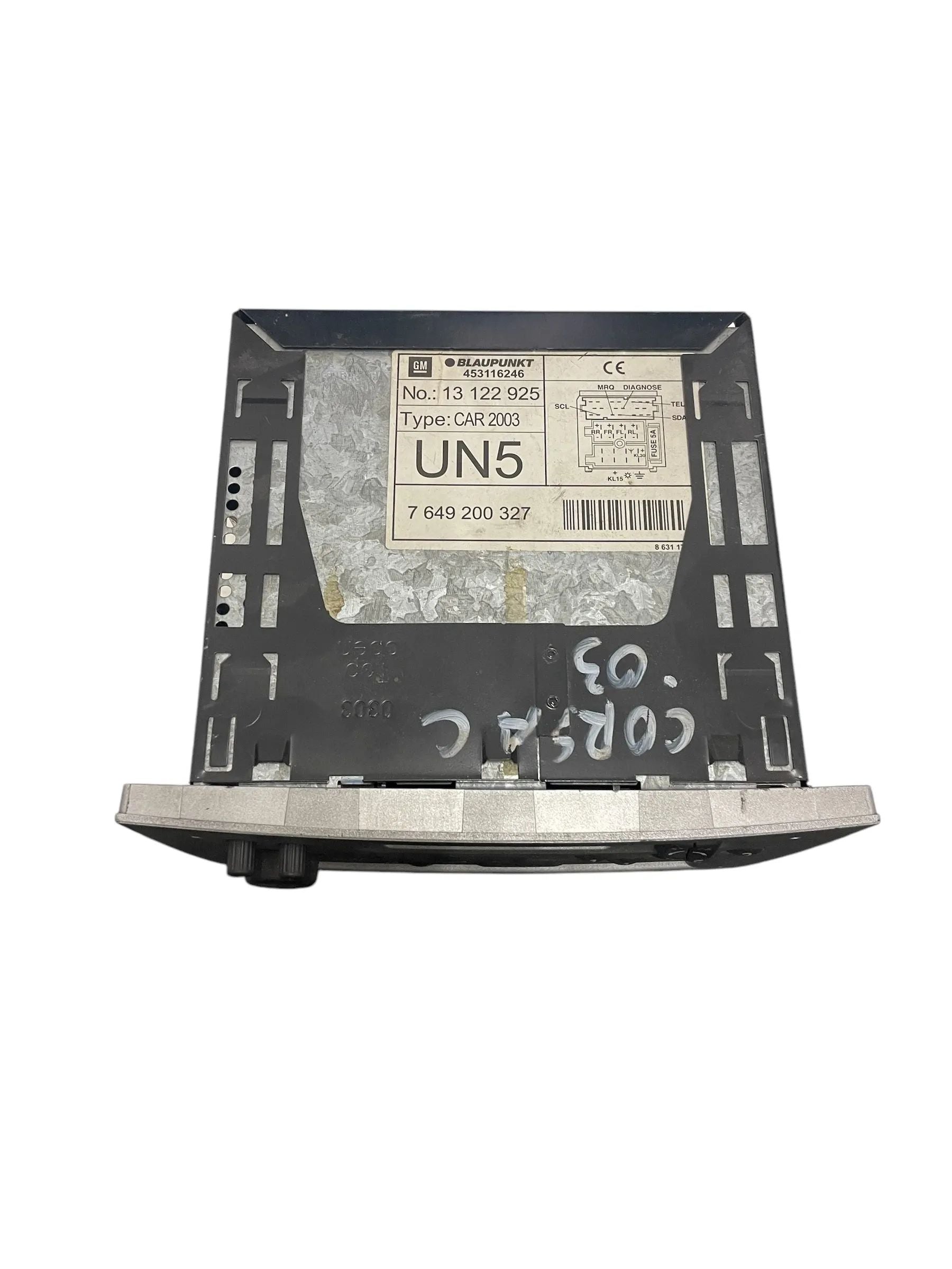 Opel Meriva A 2003 2004 2005 RAdio CD-Player DVD-Player 7649200327