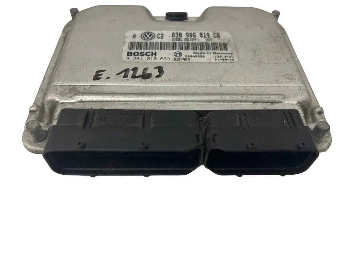 VW Golf 4 1J Motorsteuergerät Motor Steuergerät 038906019CR