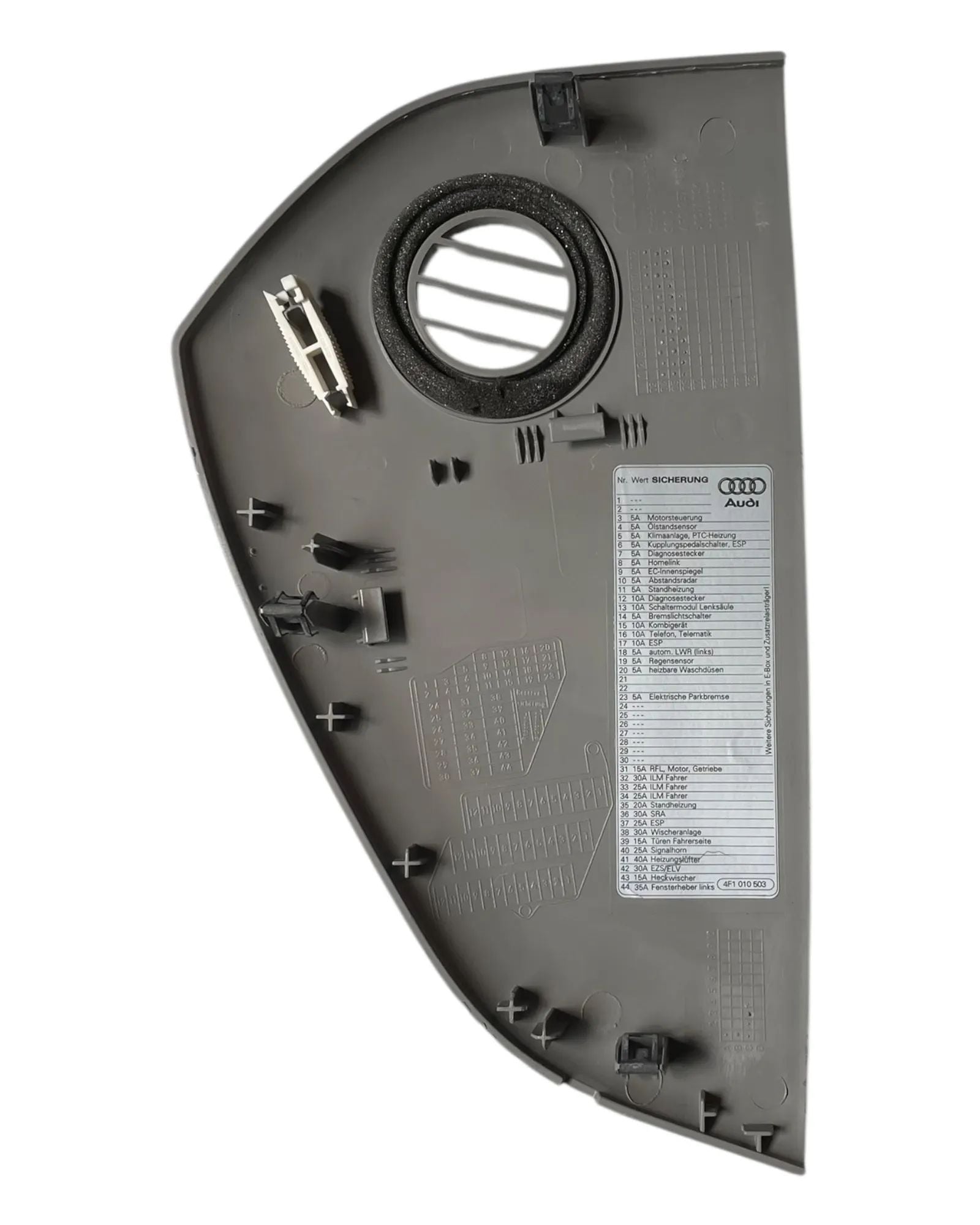 Audi A6 Avant (4F5, C6) Armaturenbrett Seitenverkleidung 4F0857035C