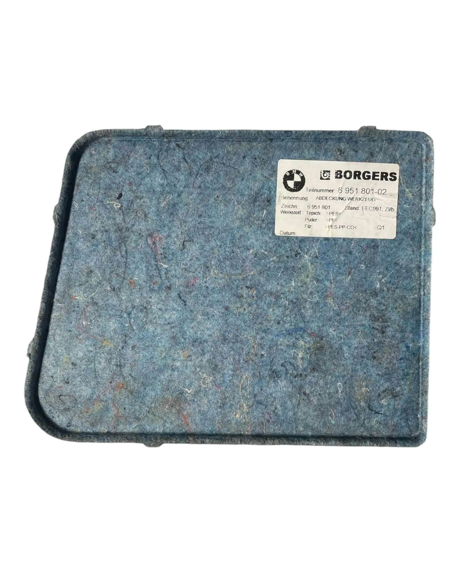 BMW 3 E90 Verkleidung Deckel Abdeckung Kofferraum 6951801