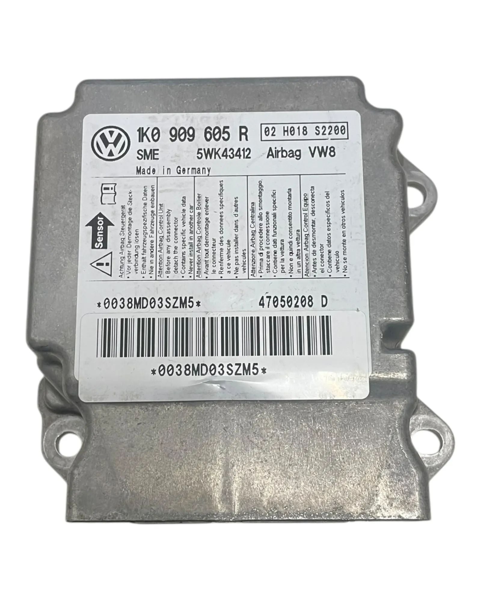 Volkswagen Golf 5 Airbag Steuergerät Airbagsteuergerät 1K0909605