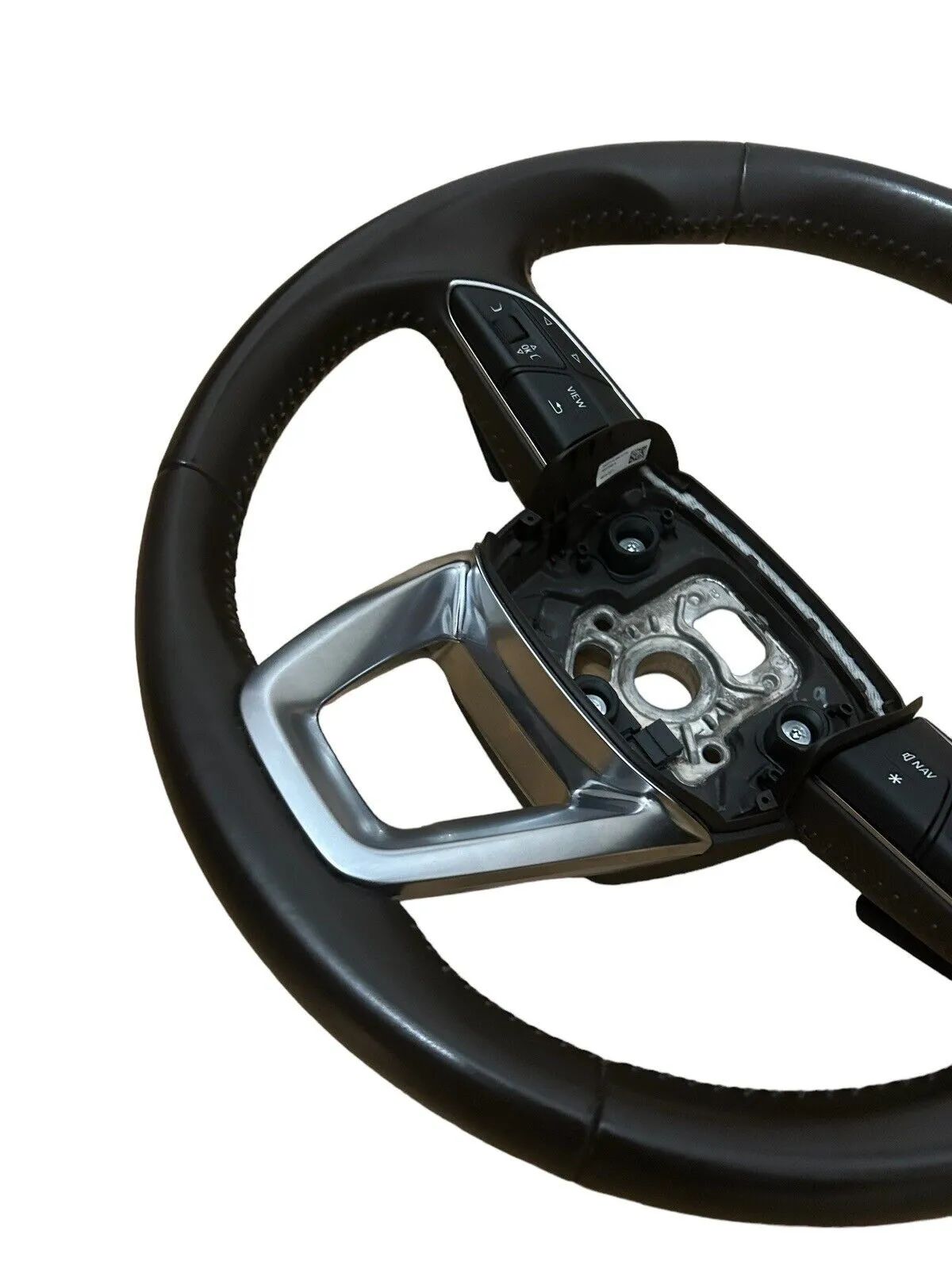 Audi Q7 4M Multifunktional Lenkrad Schaltwippen Criollobraun 4M0419689