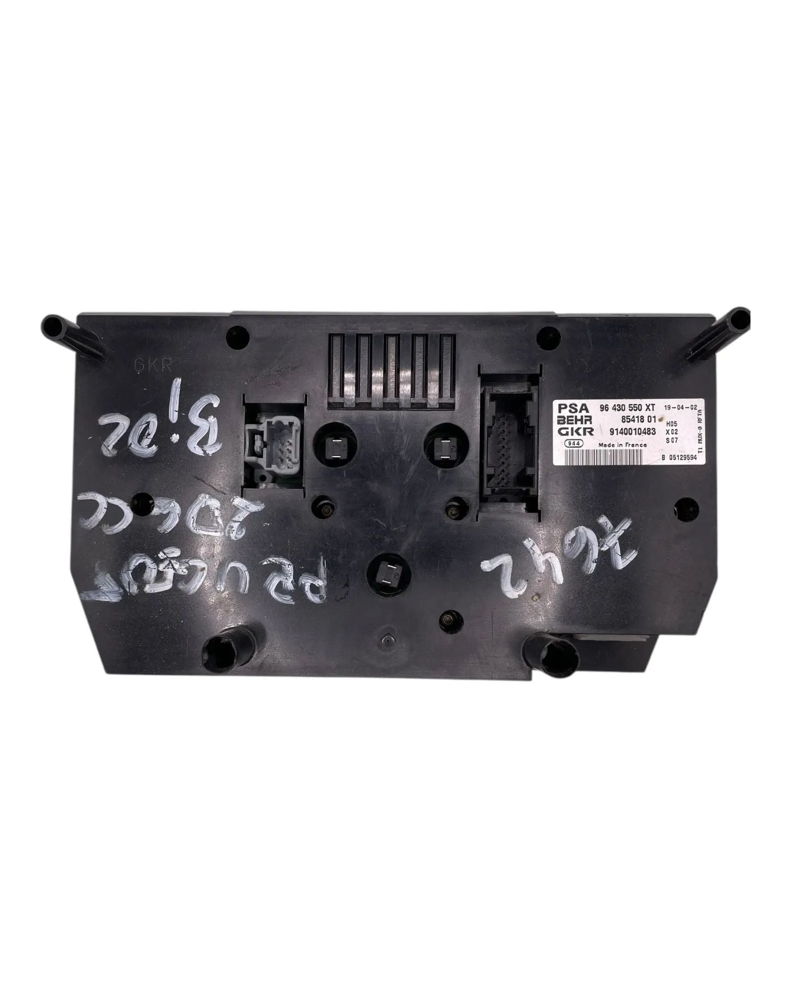 Peugeto 206CC Klimabedienteil Heizungsbetätigung Heizugslüfter 9140010483