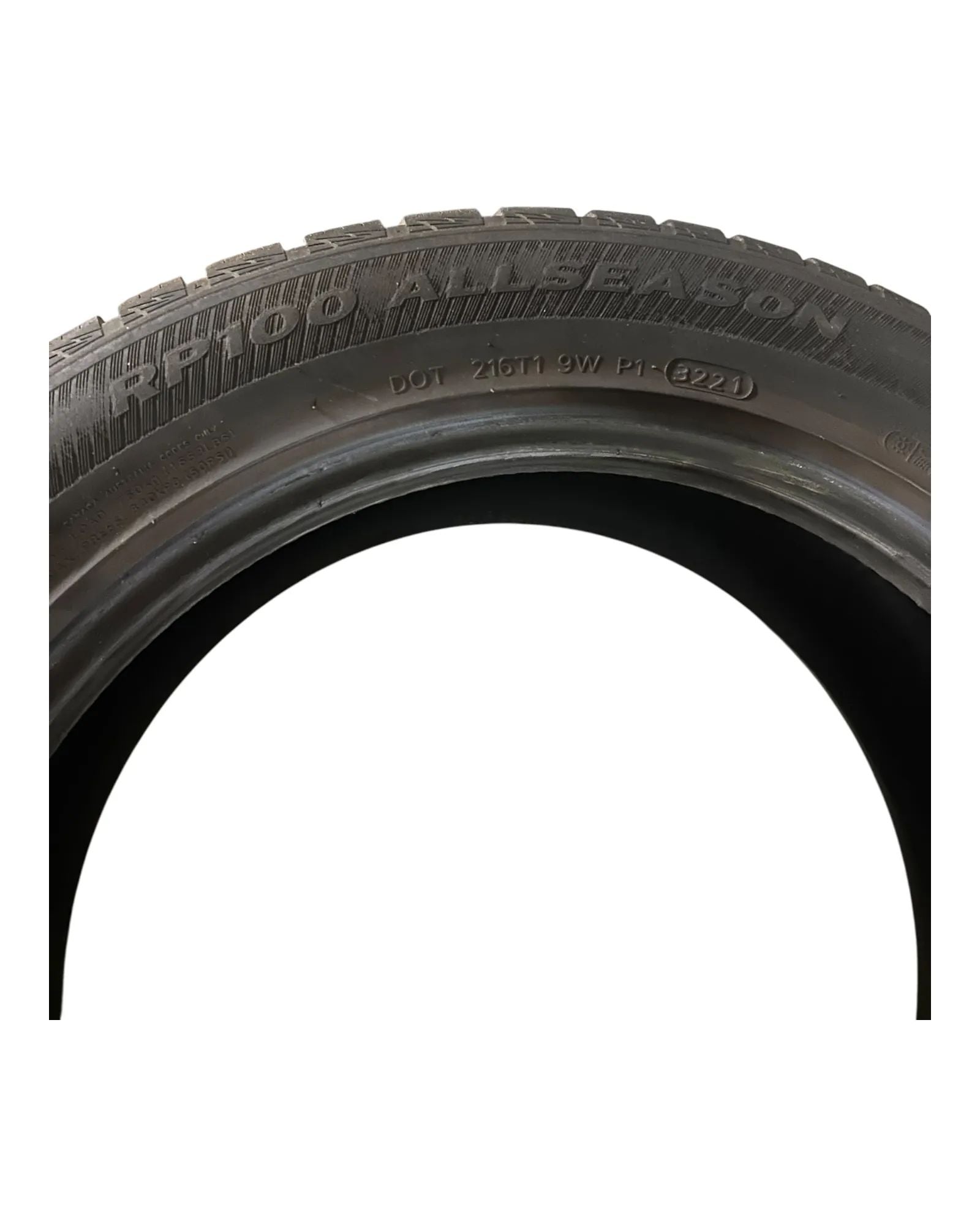 2x Platin RP100 Allseason 215/55 R17 98V XL Allwetterreifen 5,5mm DOT 3221