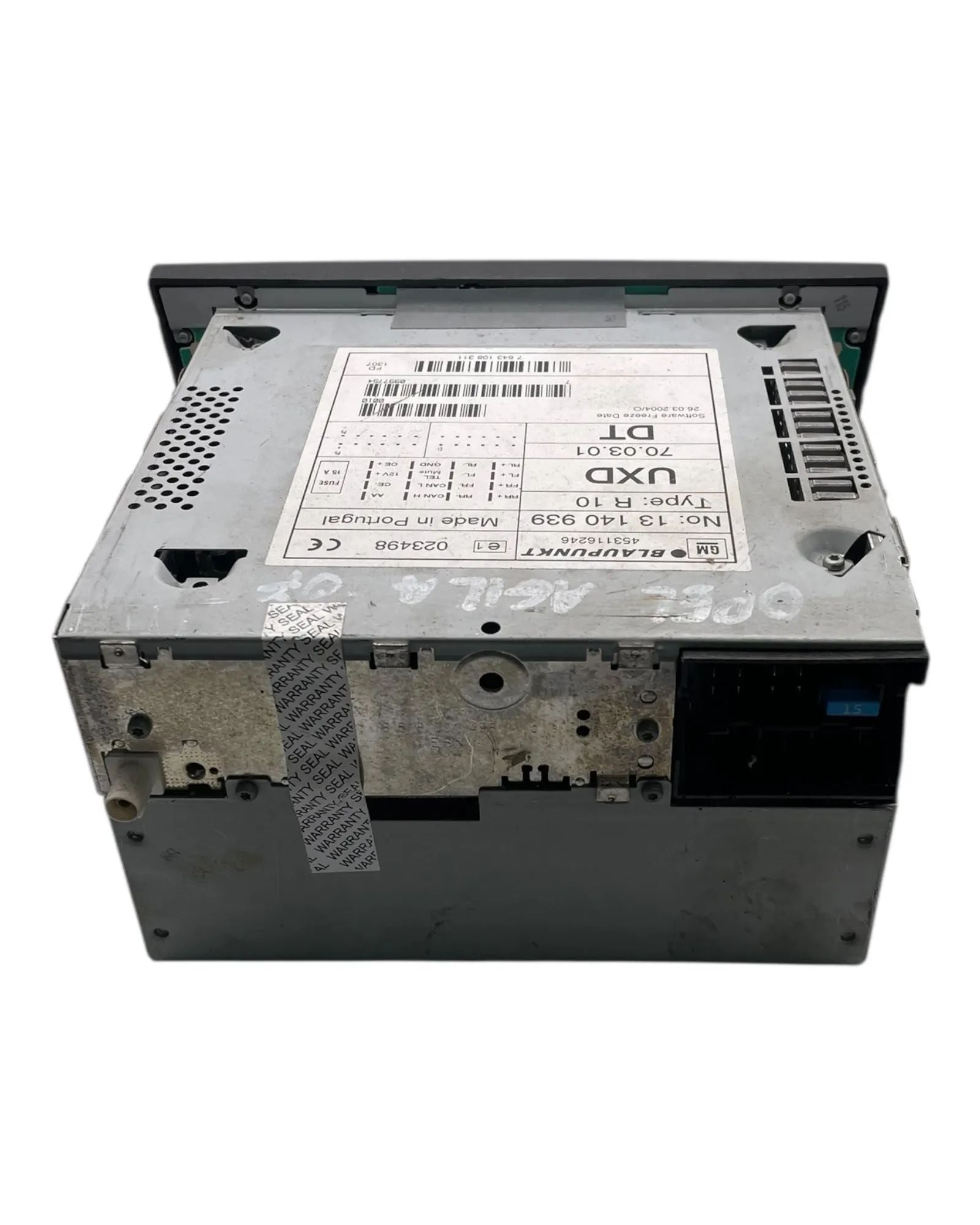 Opel Agila Radio Autoradio Kassettenradio 13140939