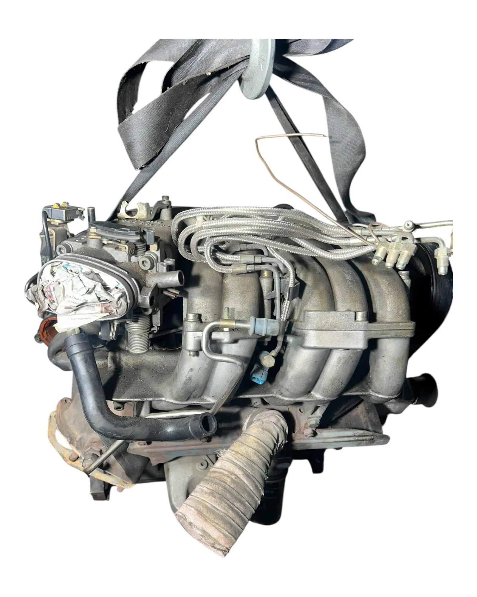 Audi 80 KX Motor Komplett 115PS Zylinderkopf 5 Zylinder Anbauteile 034103021