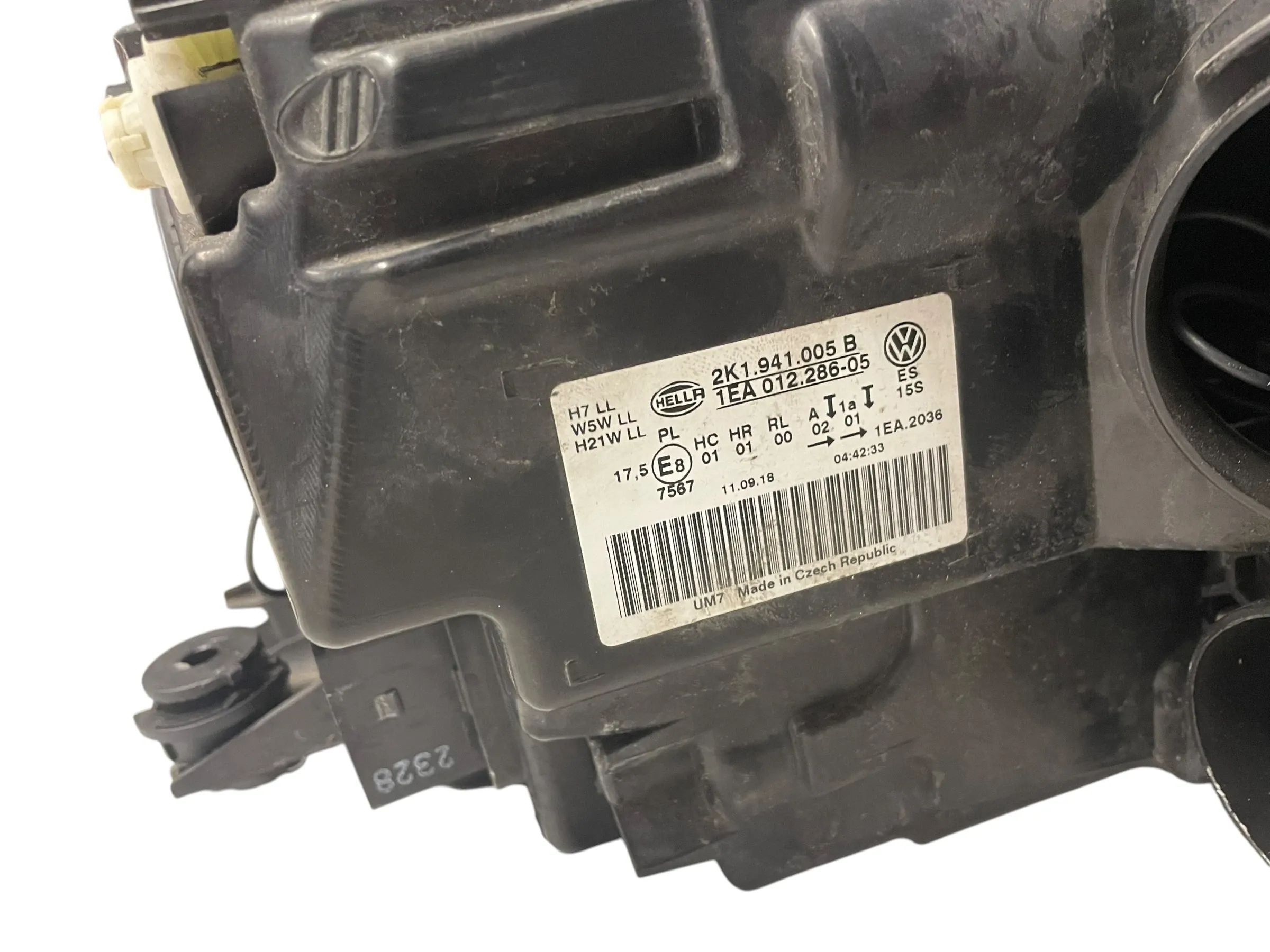 VW Caddy Frontscheinwerfer Scheinwerfer Xenon Links 2K1941005B