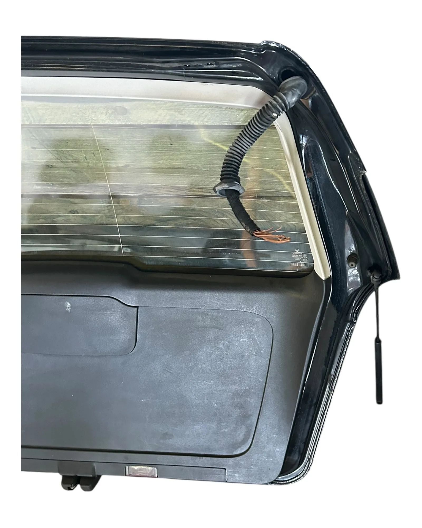 Mercedes-Benz A-Klasse 180 CDI Heckklappe Komplett 696 Obsidian Black Metallic