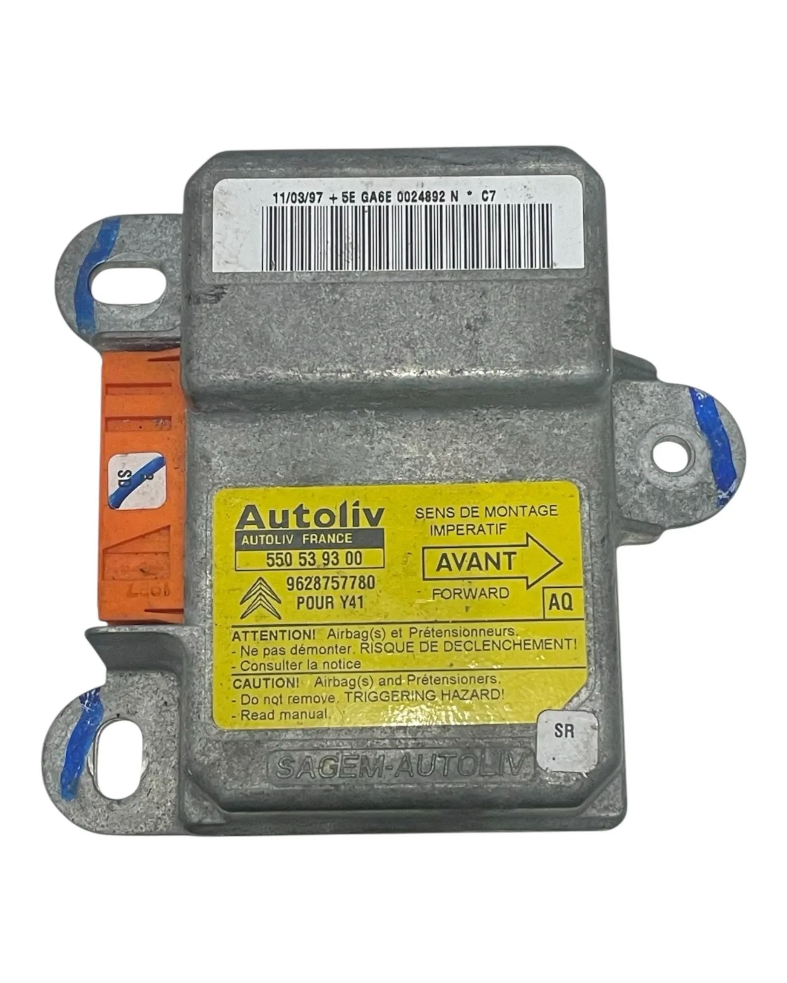 Citroen XM Airbag Steuergerät Airgabsteuergerät 550539300