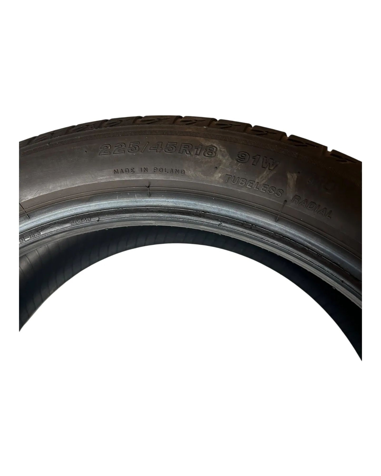 2x Bridgestone Turanza T001 225/45 R18 91W Sommerreifen Reifen 4,1mm DOT 2018