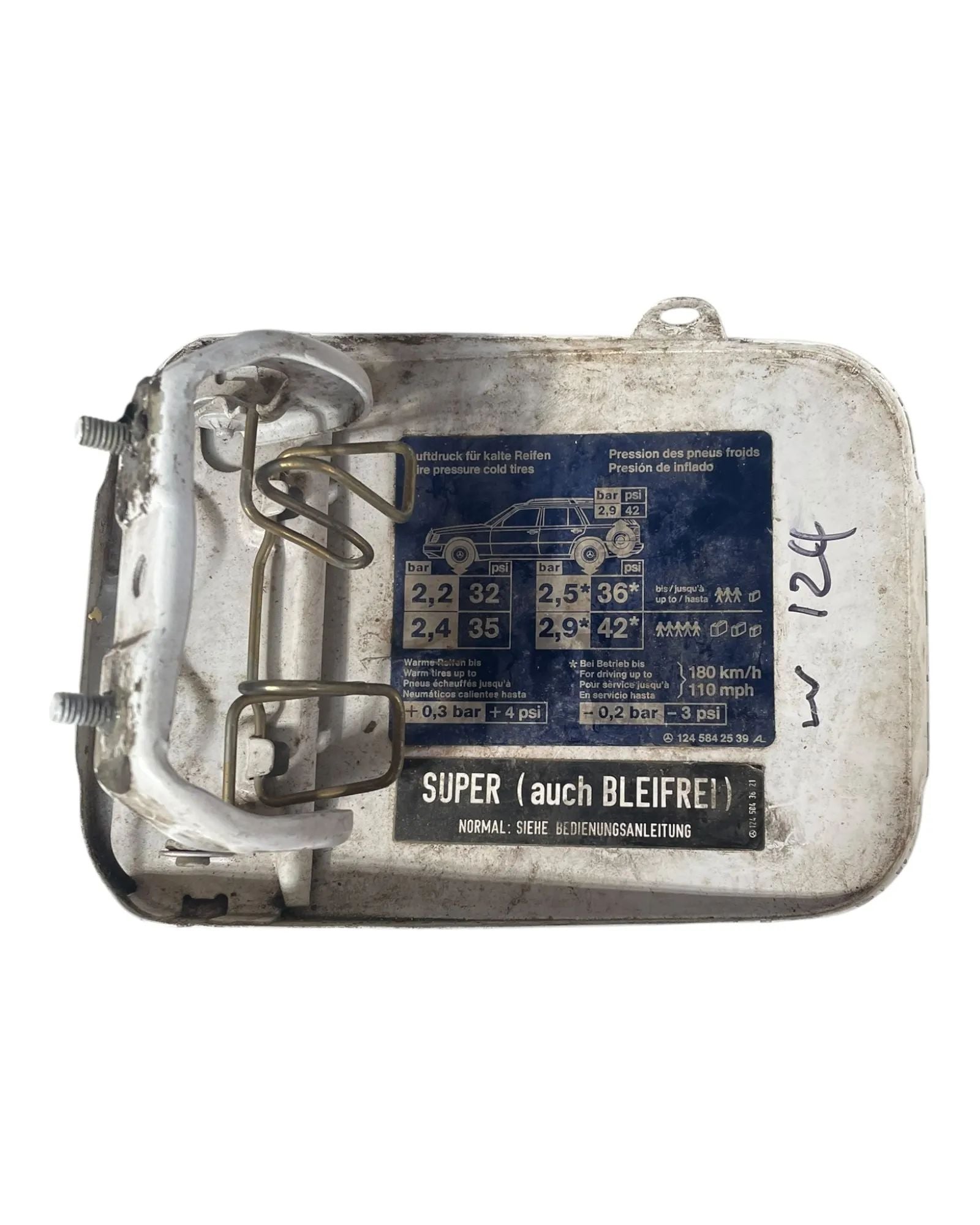 Mercedes-Benz E-Klasse Tankklappe Tankdeckel 1245843621
