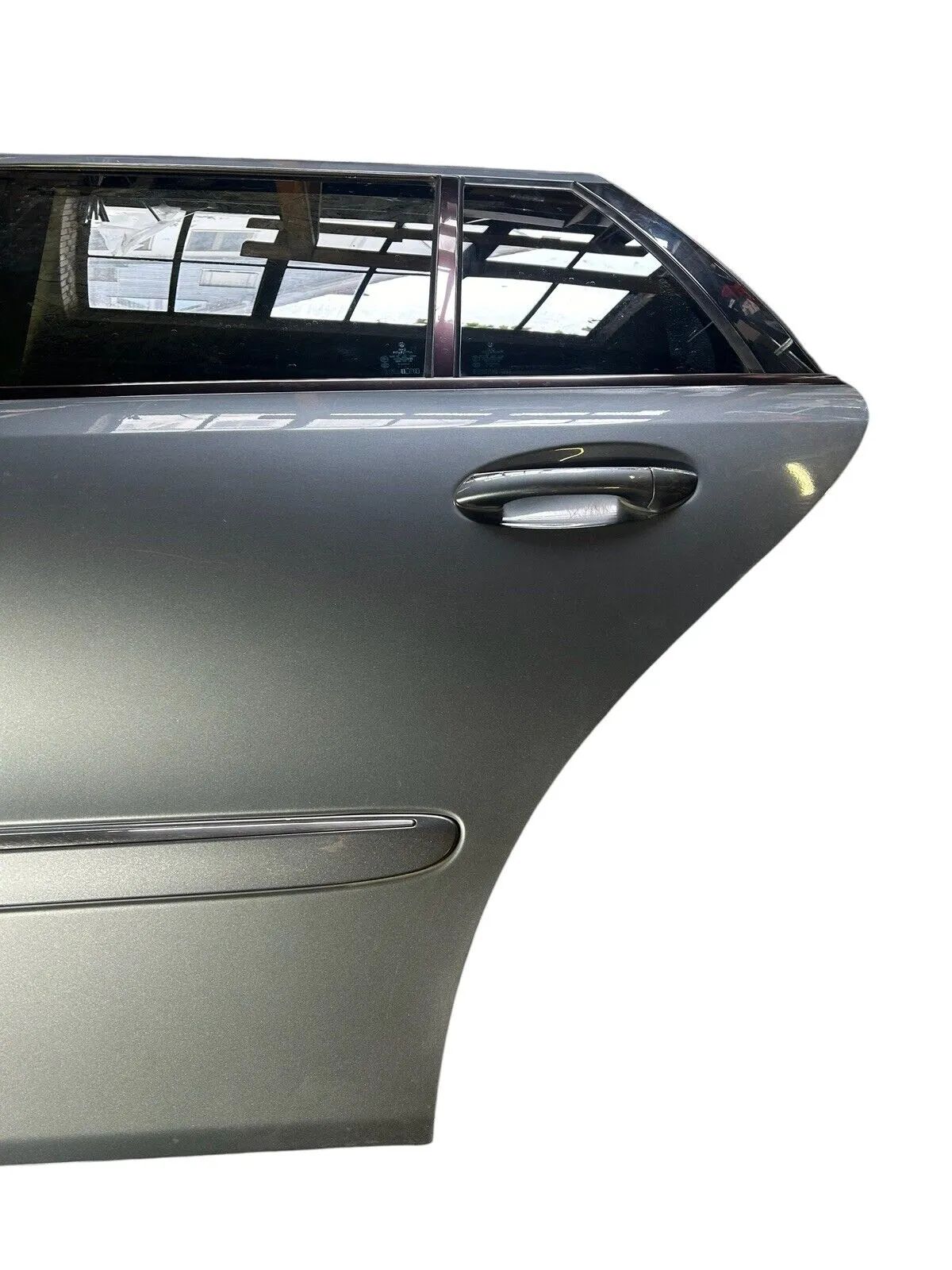 Mercedes-Benz E-Klasse W211 Avantgarde Tür hinten links 7368 Flintgrau Metallic