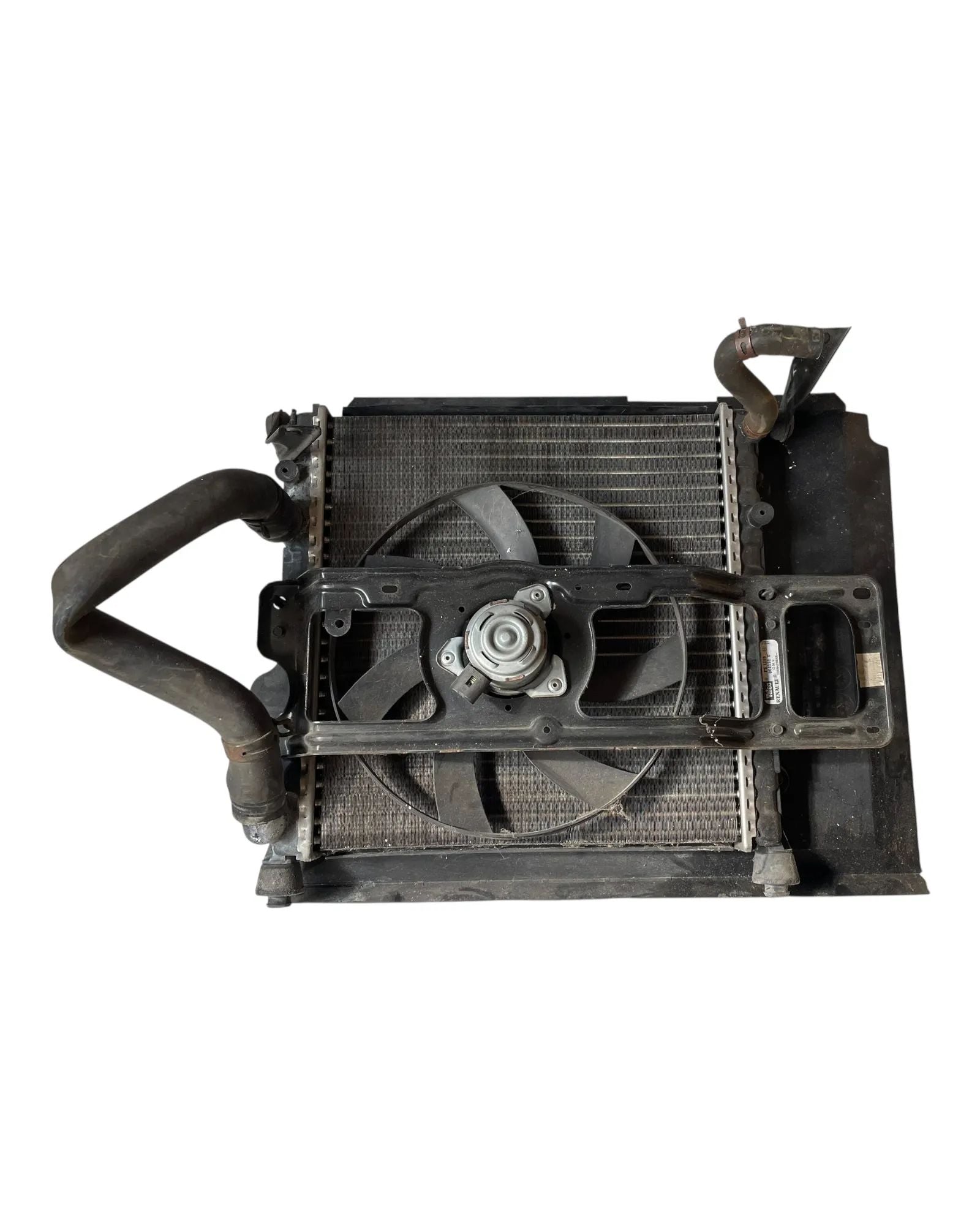 Renault Clio II Motorabdeckung unten mit Elektroventilator 7700843243 856648A