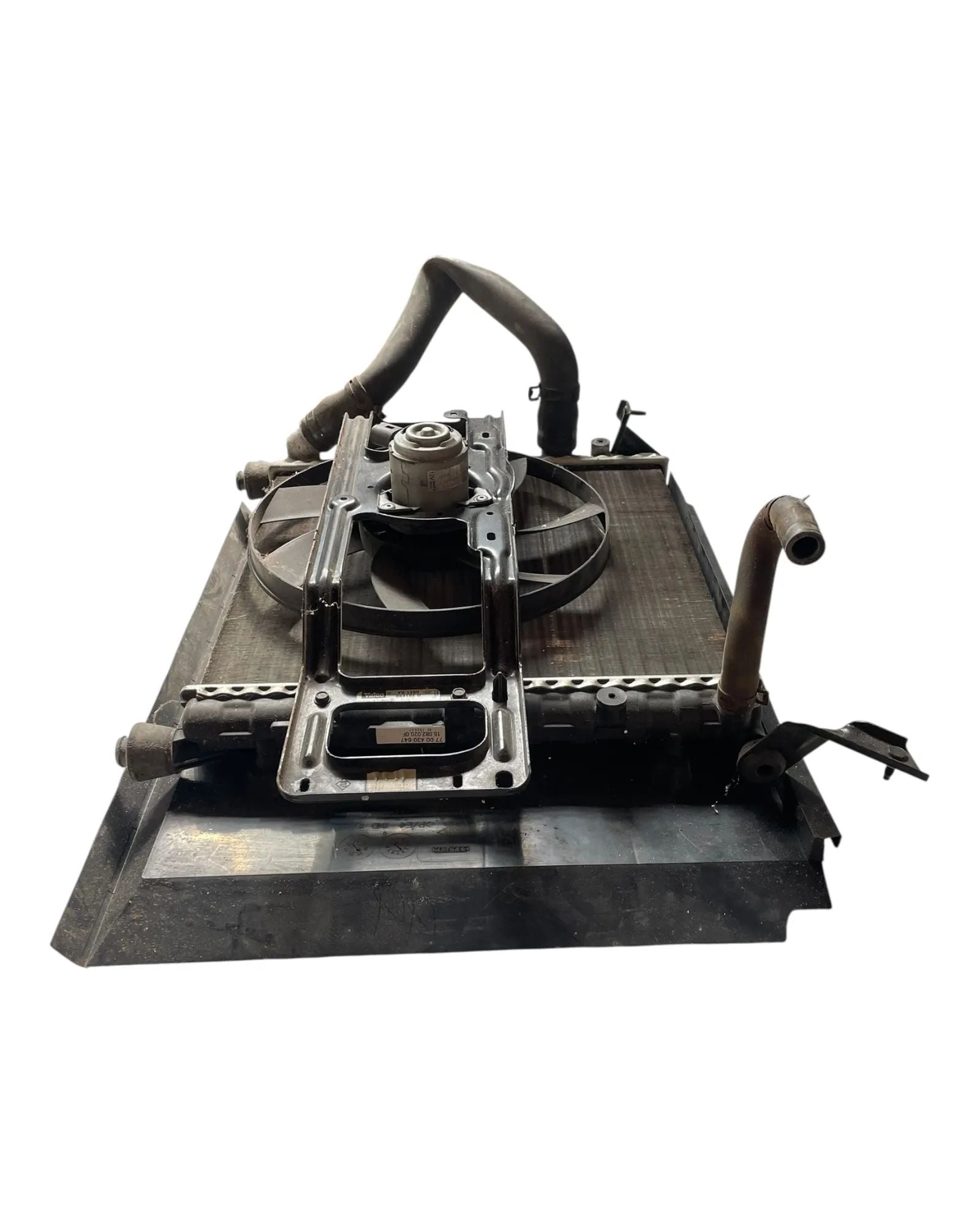 Renault Clio II Motorabdeckung unten mit Elektroventilator 7700843243 856648A