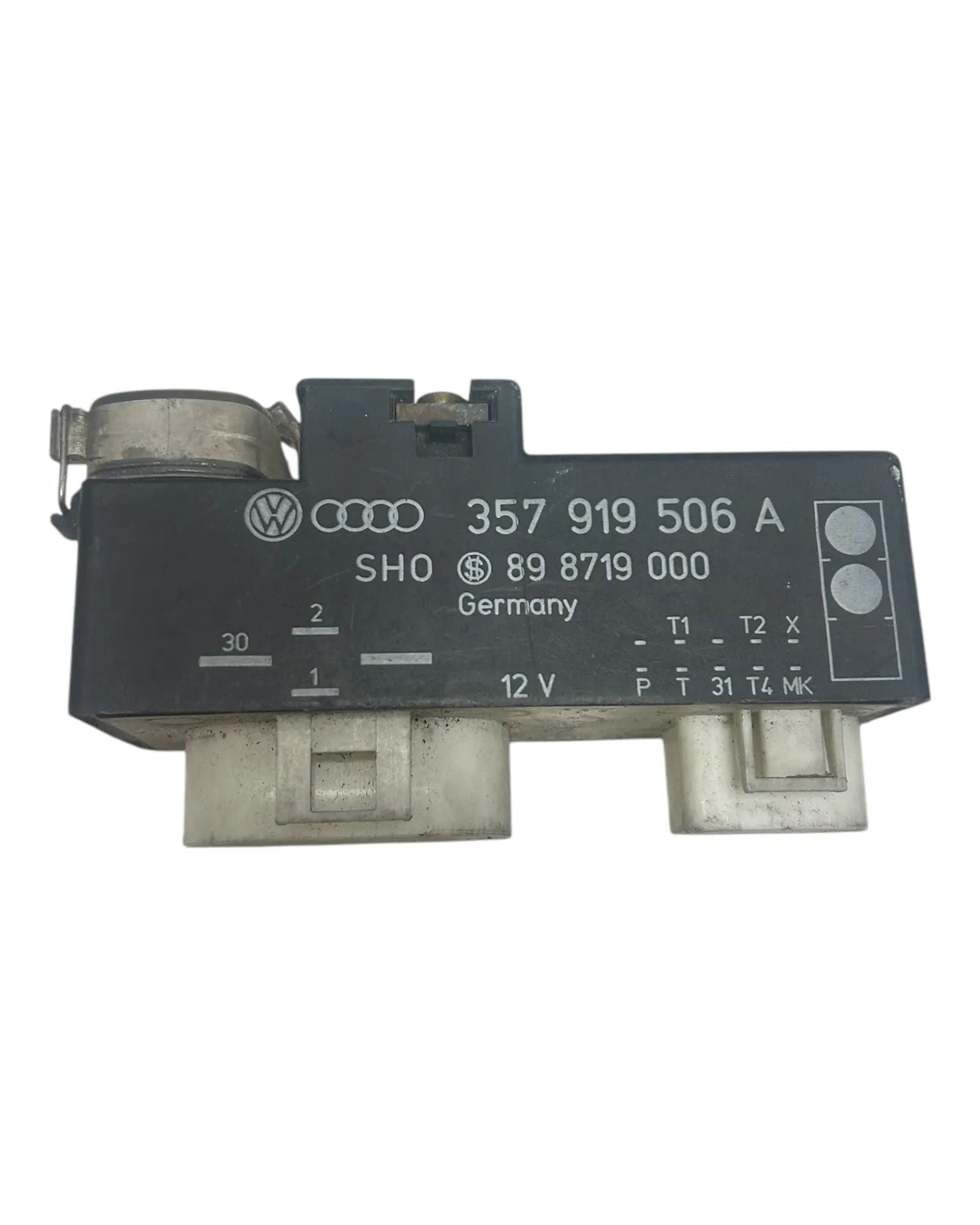 VW Audi Seat Lüftersteuergerät Steuergerät Relais Lüfter Kühler 357919506A