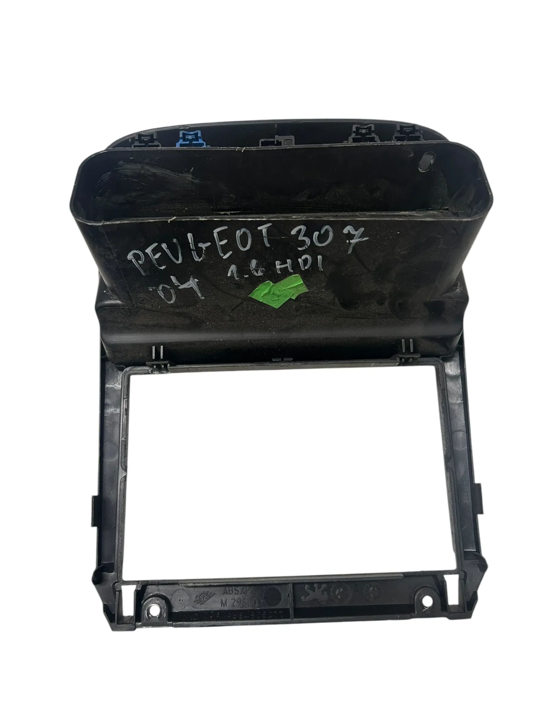 Peugeot 307 Armaturenverkleidung Radioschacht Warnblinker 9634505077