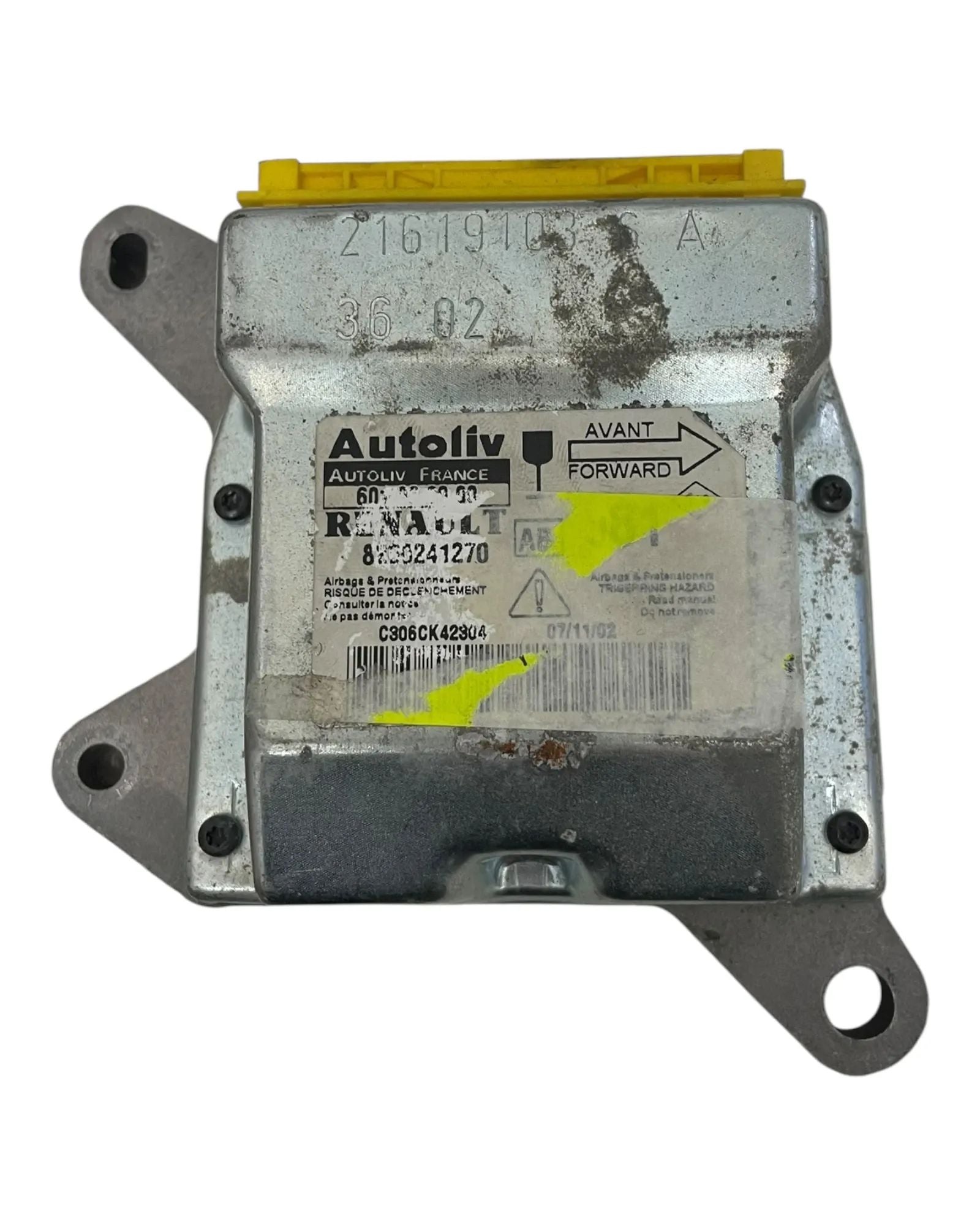 Renault Espace IV Airbagsteuergerät Steuergerät ECU Modul  21619103