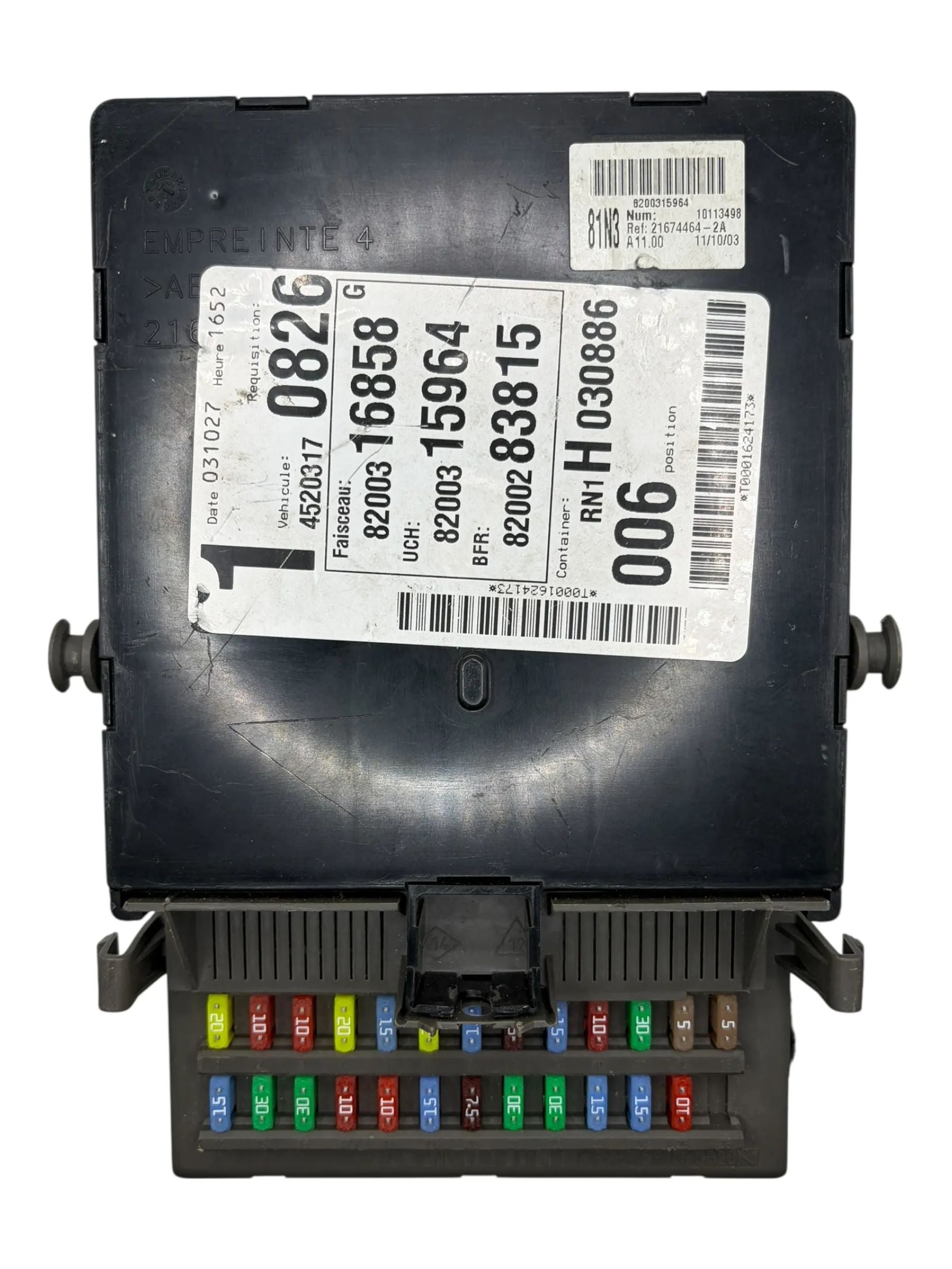 Renault Espace Sicherungskasten Komfortsteuergerät 8200283815