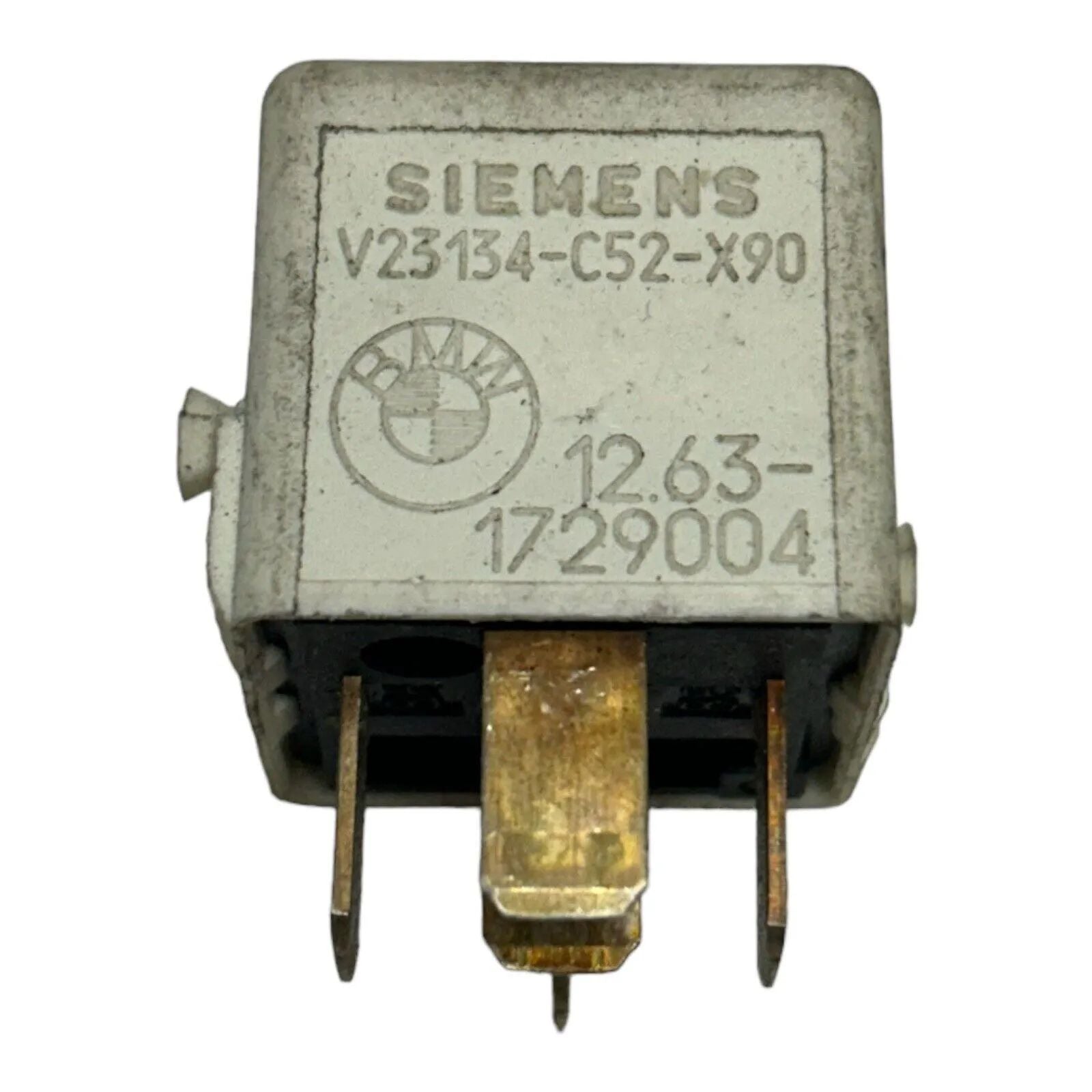 BMW E36 E38 E39 E46 Relais Schliesser weiss Relay OEM 12.63-1729004