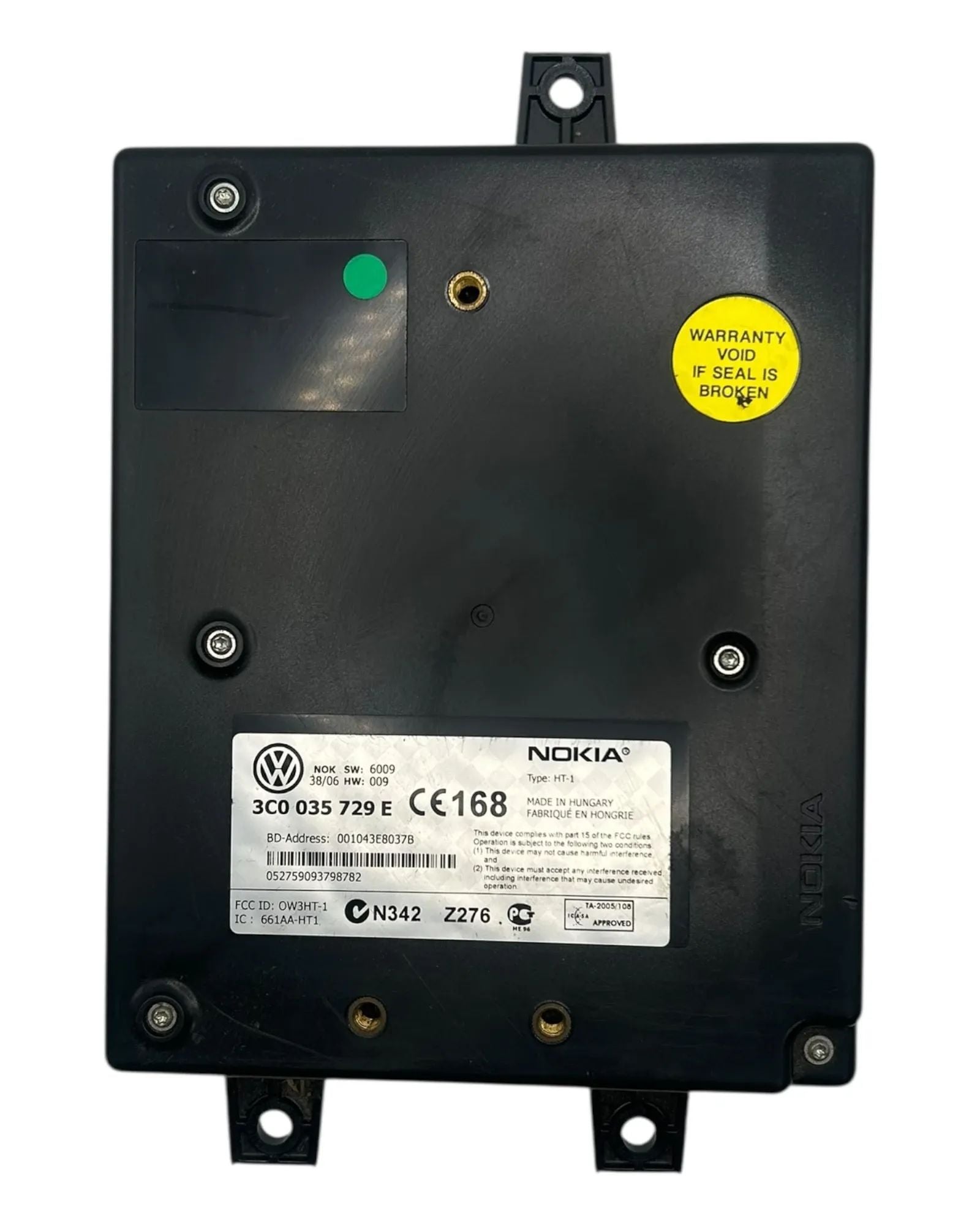 VW Passat 3C Steuergerät Bluetooth Telefon Handy 3C0035729G 3C0035729F