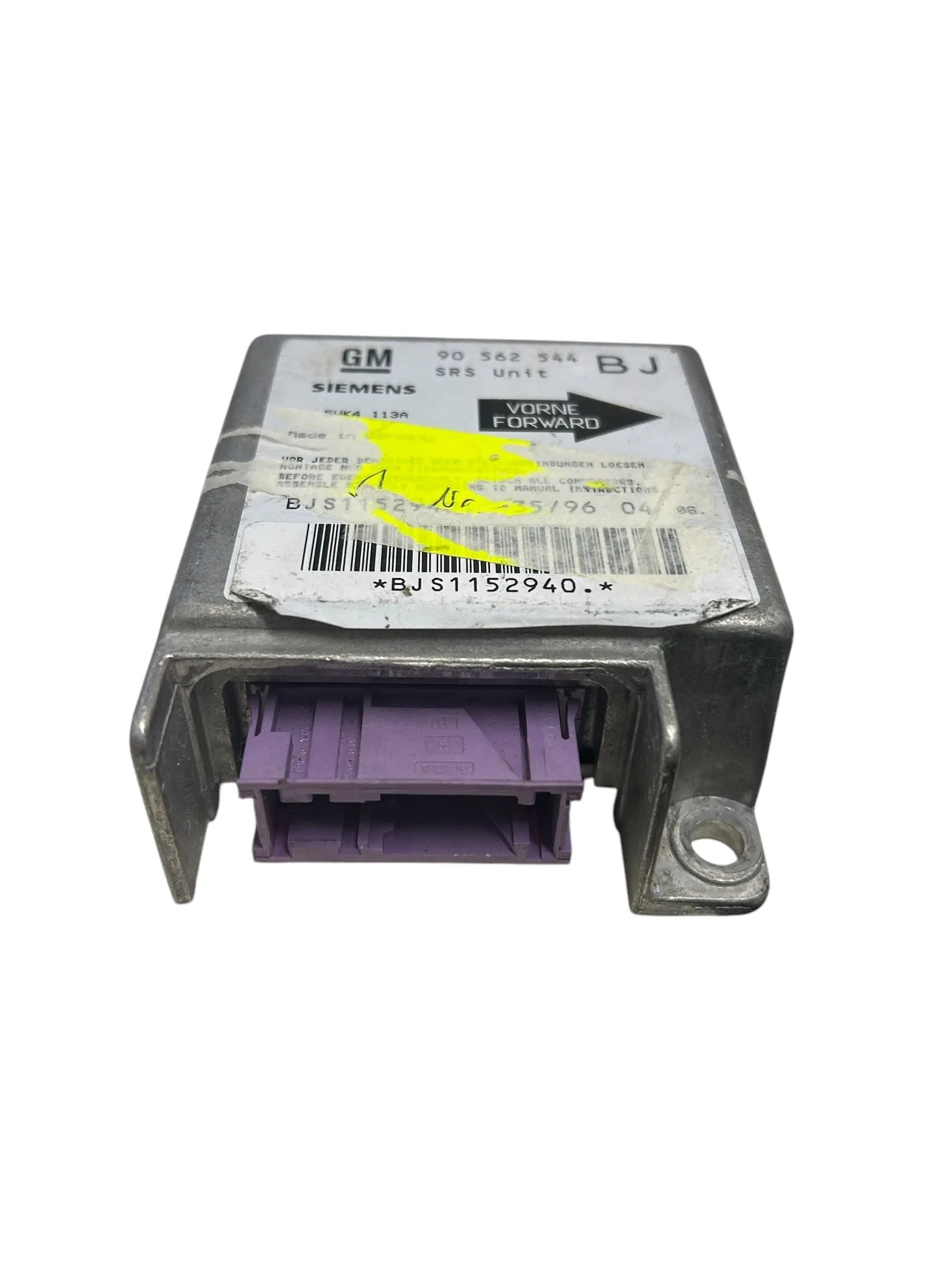 Opel Astra Airbag Steuergerät Modul 90562544