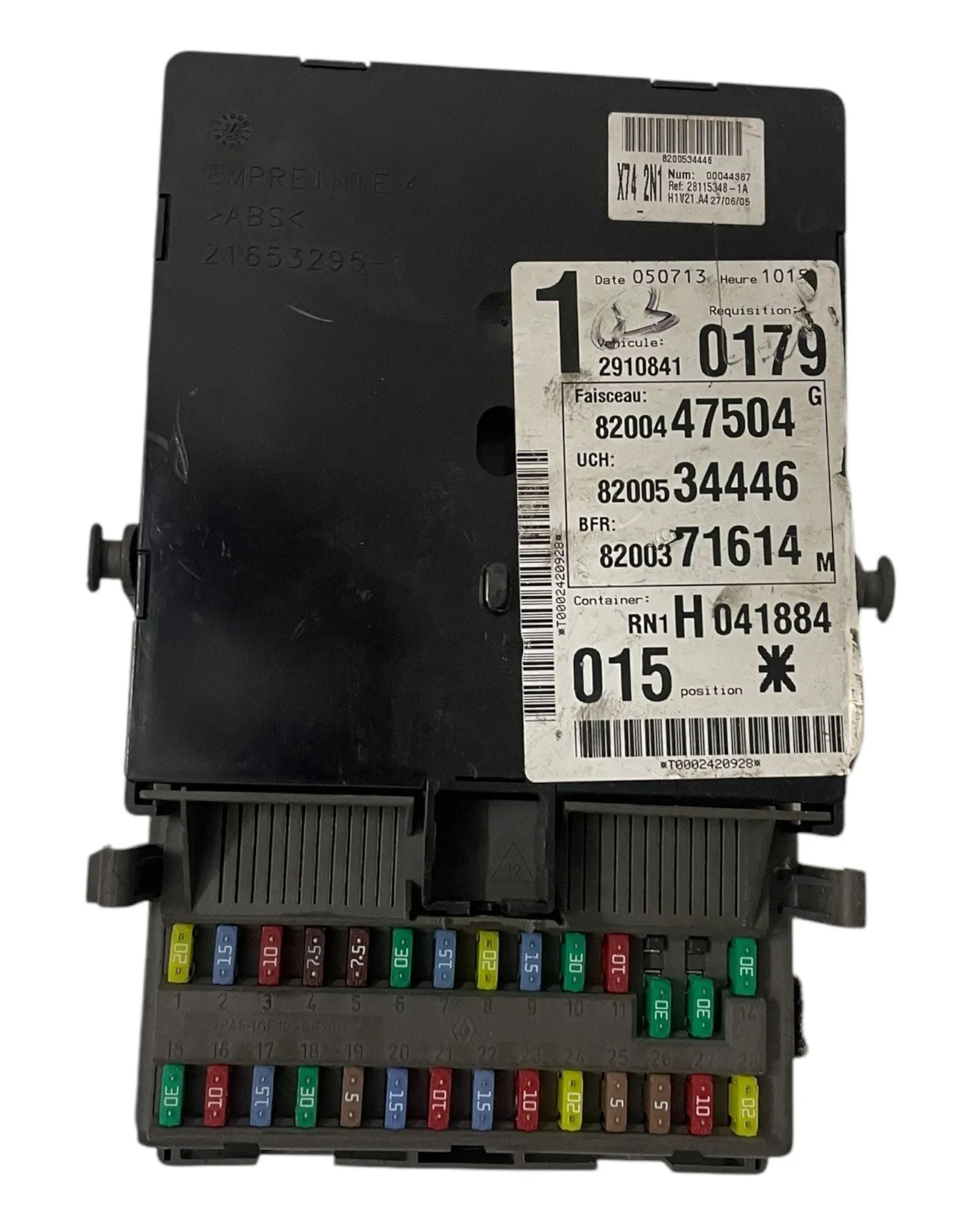 Renault Laguna Steuergerät Sicherungskasten Modul Einheit 21653295