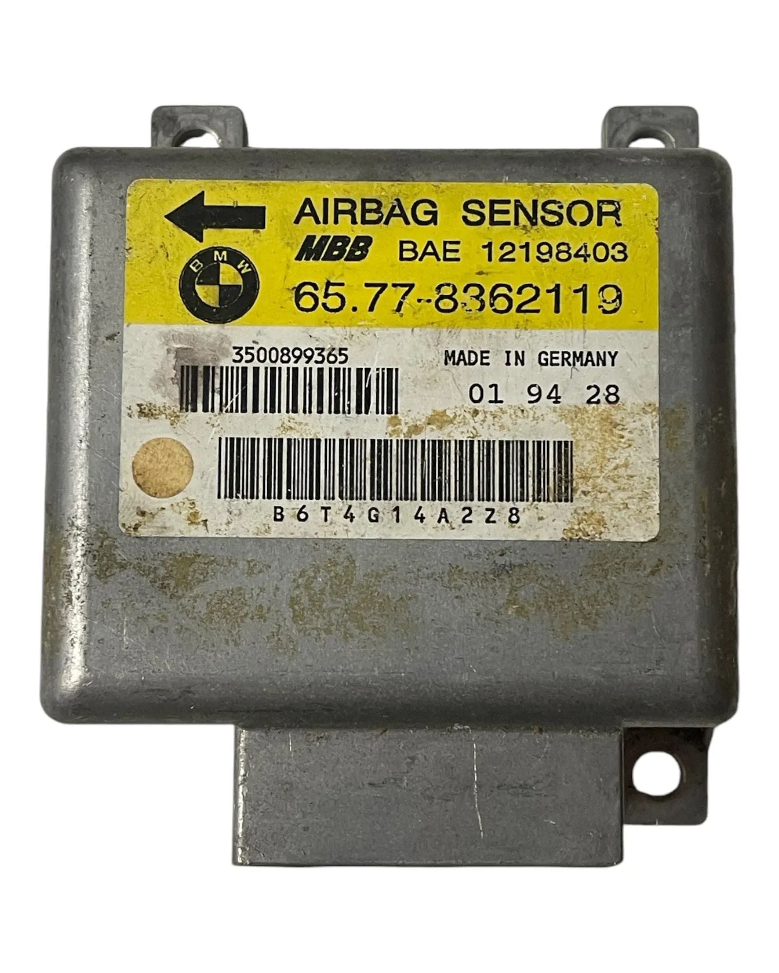 BMW E36 E34 Airbag Steuergerät Crashsensor 65.77-8362119 8362119