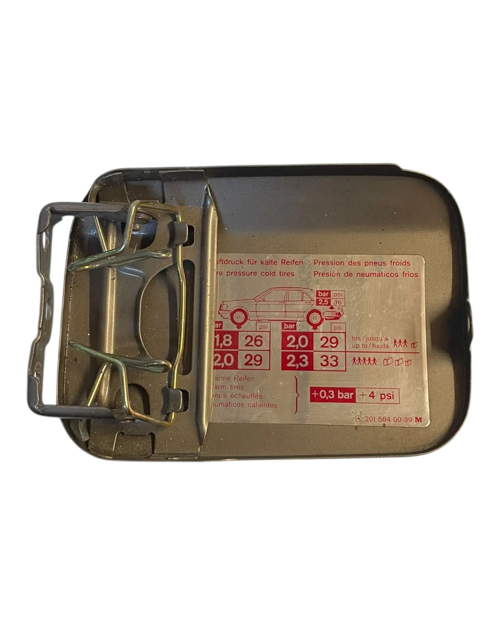 Mercedes-Benz W201 Tankdeckel Tankklappe 2015840039
