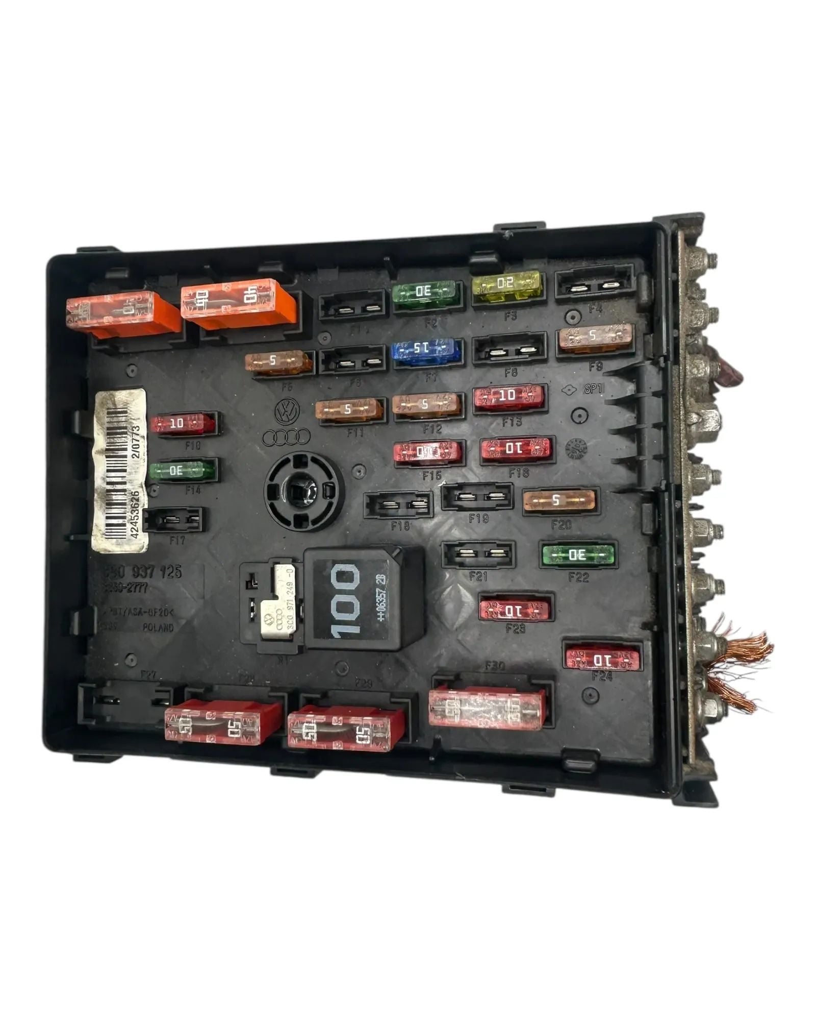 Volkswagen Golf Passat Touran Sicherungskasten 3C0937125