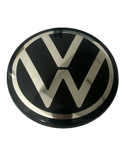 4x NEU VW Nabendeckel Nabenkappe Radzierkappe Chrom Schwarz 5H0601171