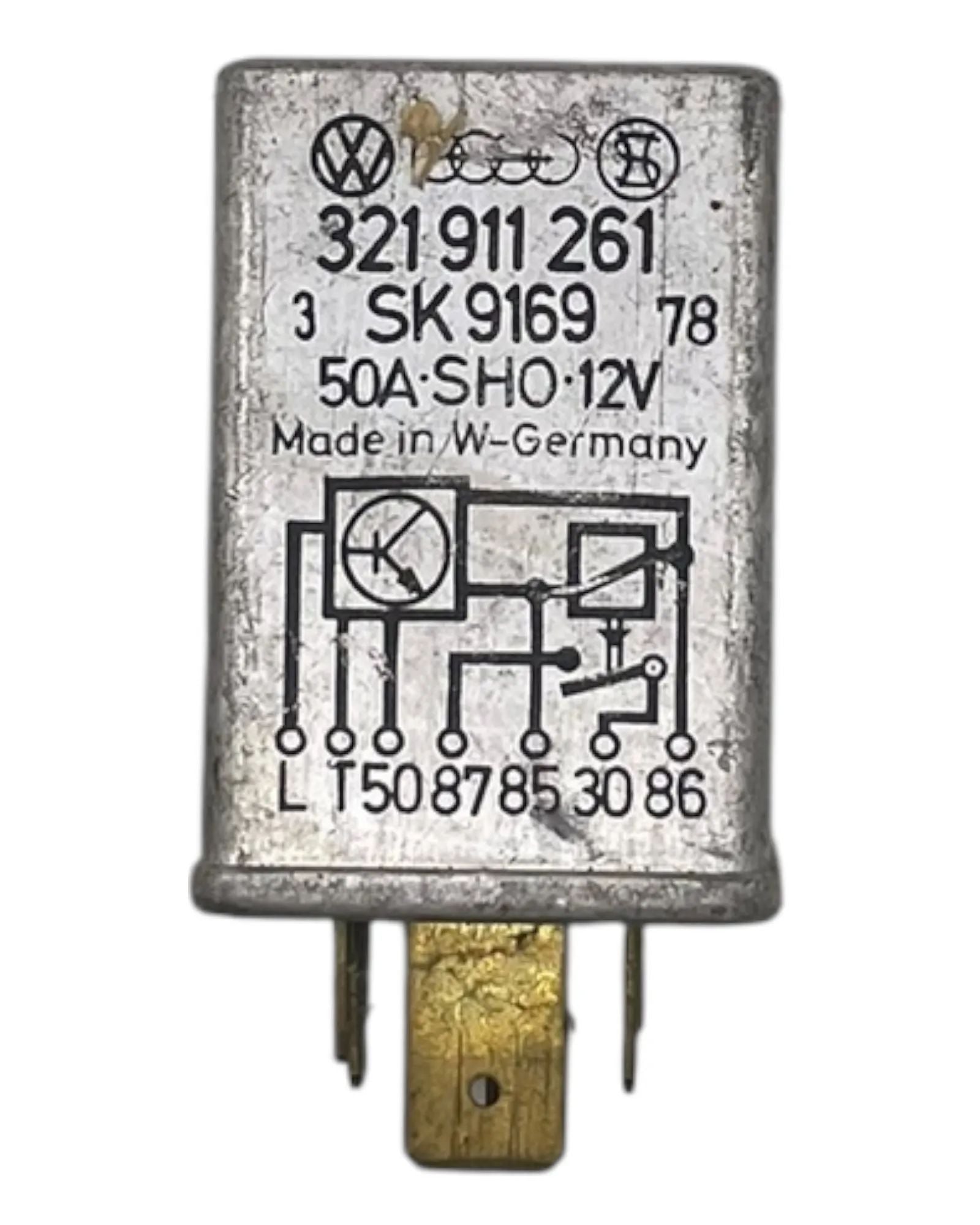 Volkswagen 1.6 1.7 TD Relais Vorglührelais 321911261