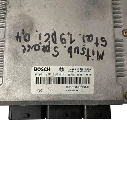 Mitsubishi Space Star Motor Steuergerät Motorsteuergerät 0281010438