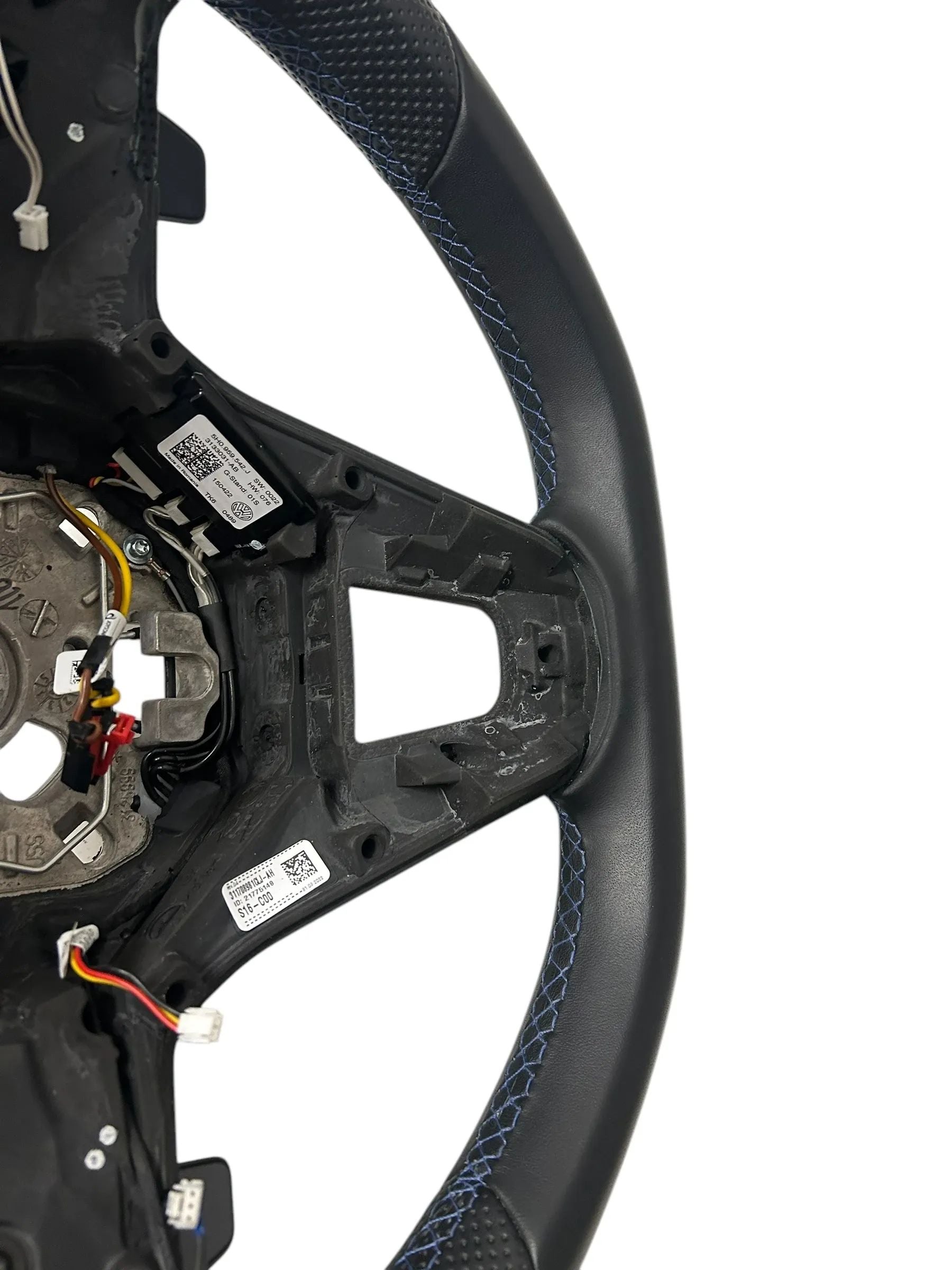 VW Golf 8 GTI VIII Lederlenkrad Schaltwippen Beheizbar Multifunktion 5H0959542J